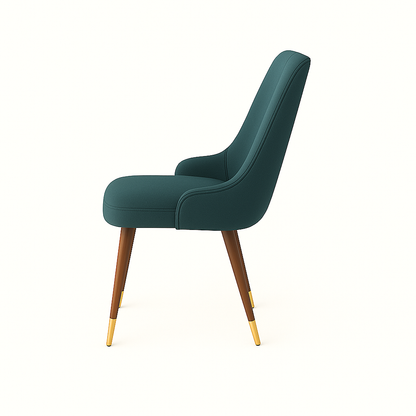 Scaun catifea VERDE | model MIRAY