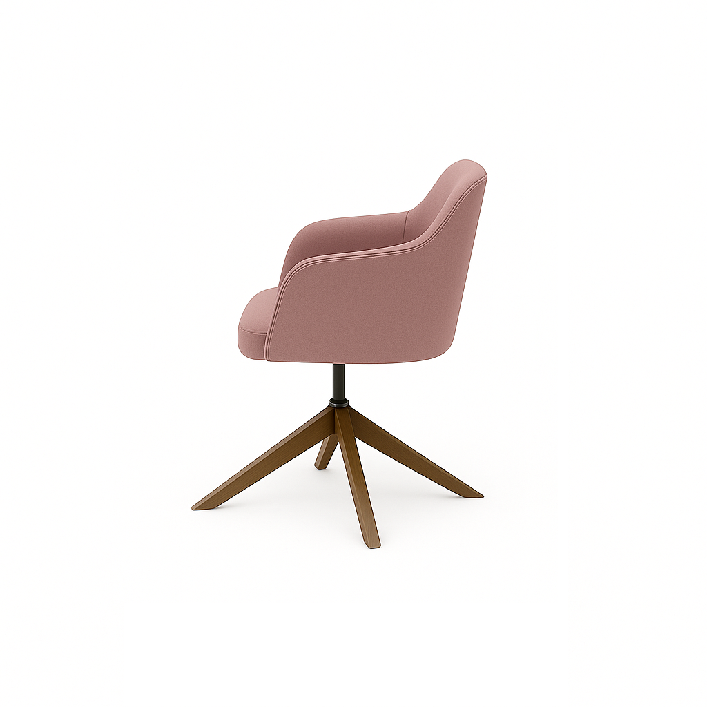 Scaun catifea ALBASTRA | model ROBI