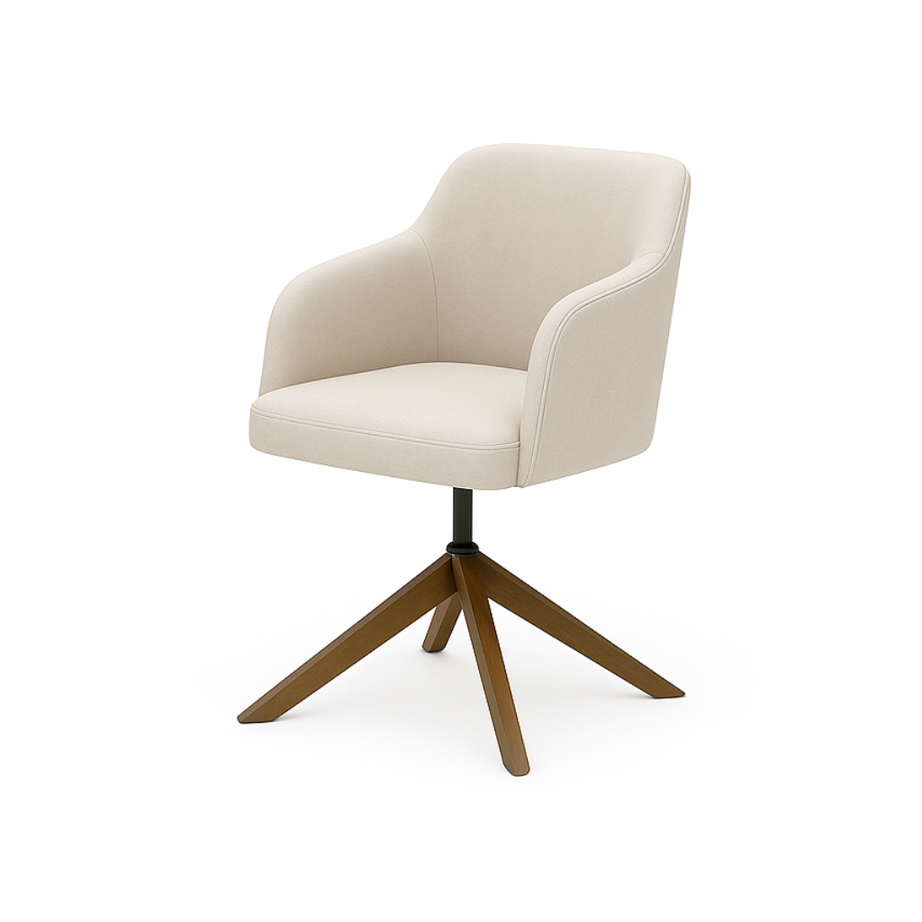 Scaun catifea ROZ | model ROBI