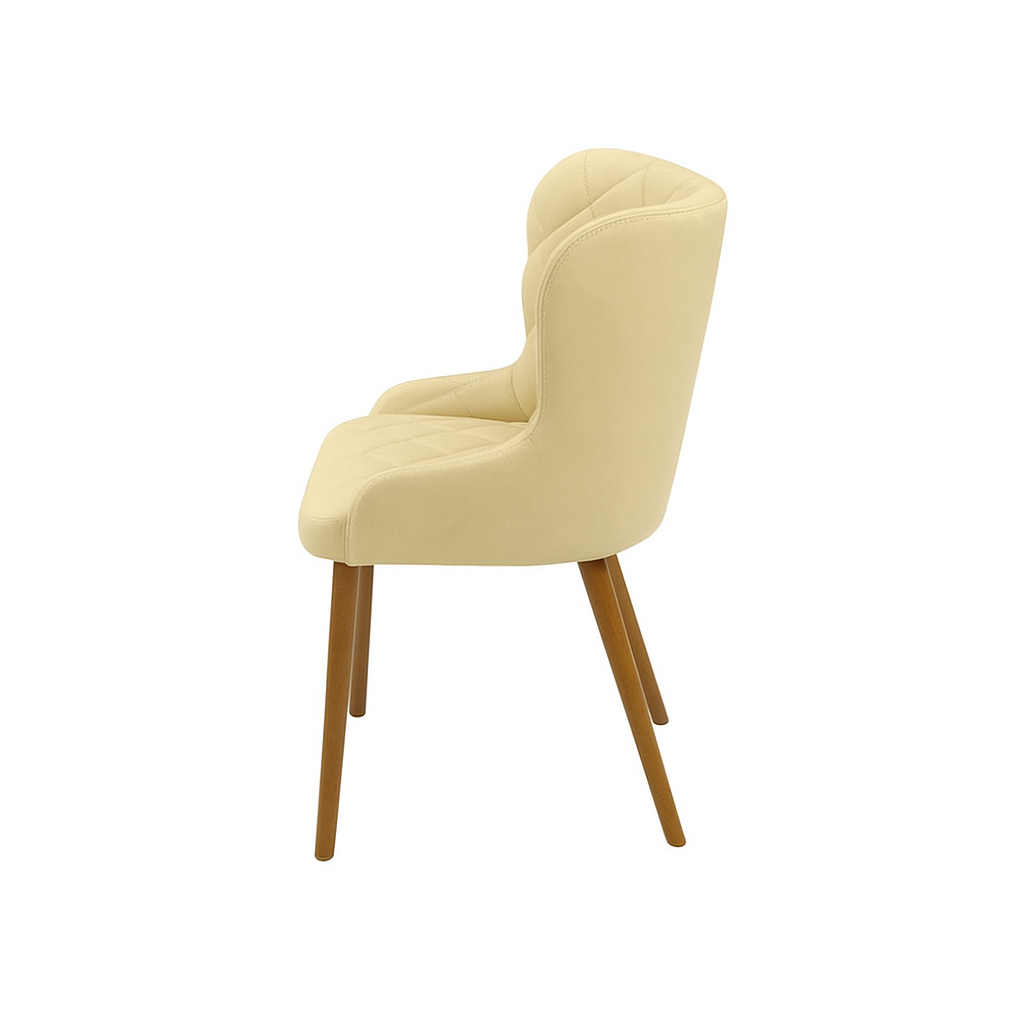 Scaun piele BEJ | model AMANDA