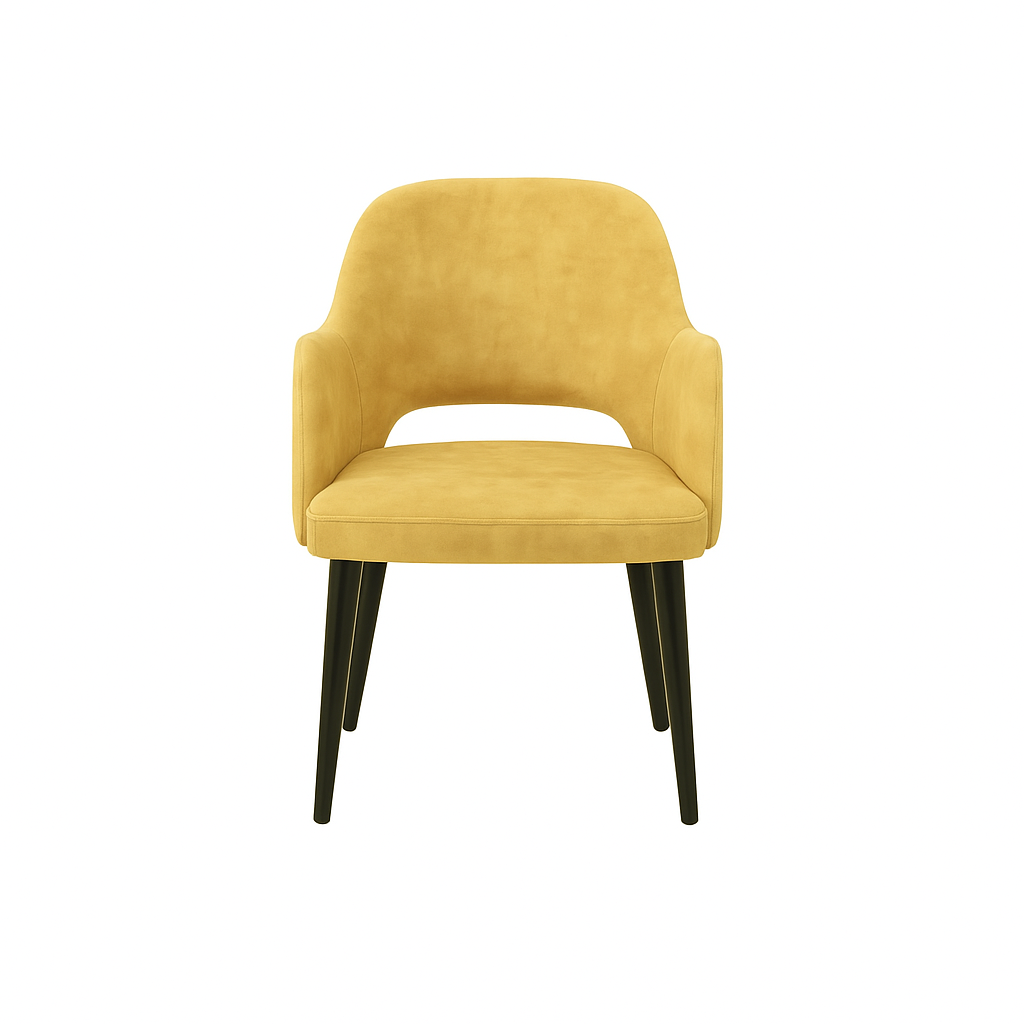 Scaun catifea ALBASTRA | model APRIL