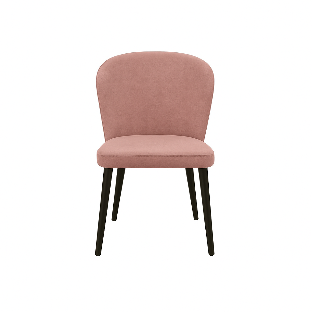 Scaun catifea ROZ | model ARES