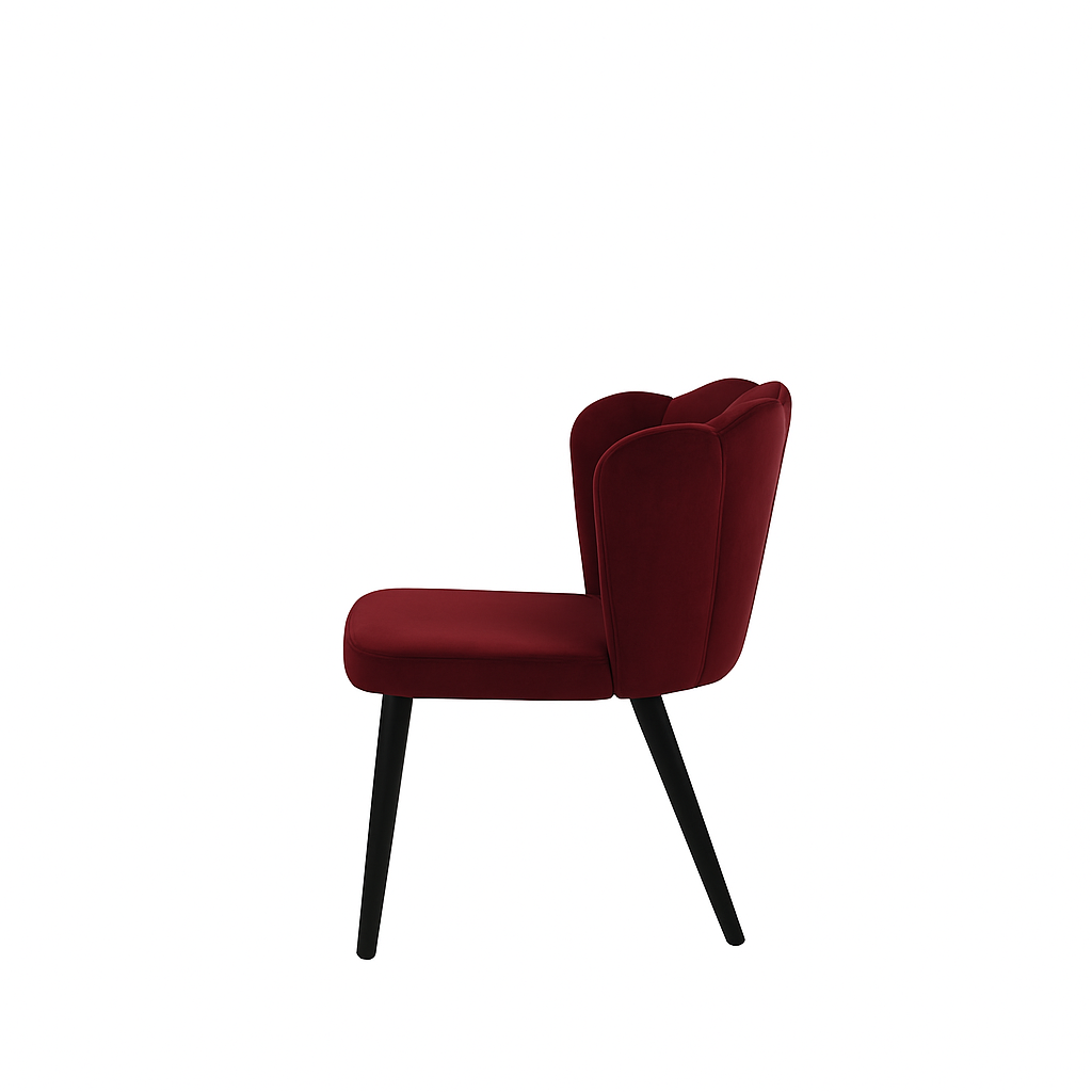 Scaun catifea VERDE | model ARIA
