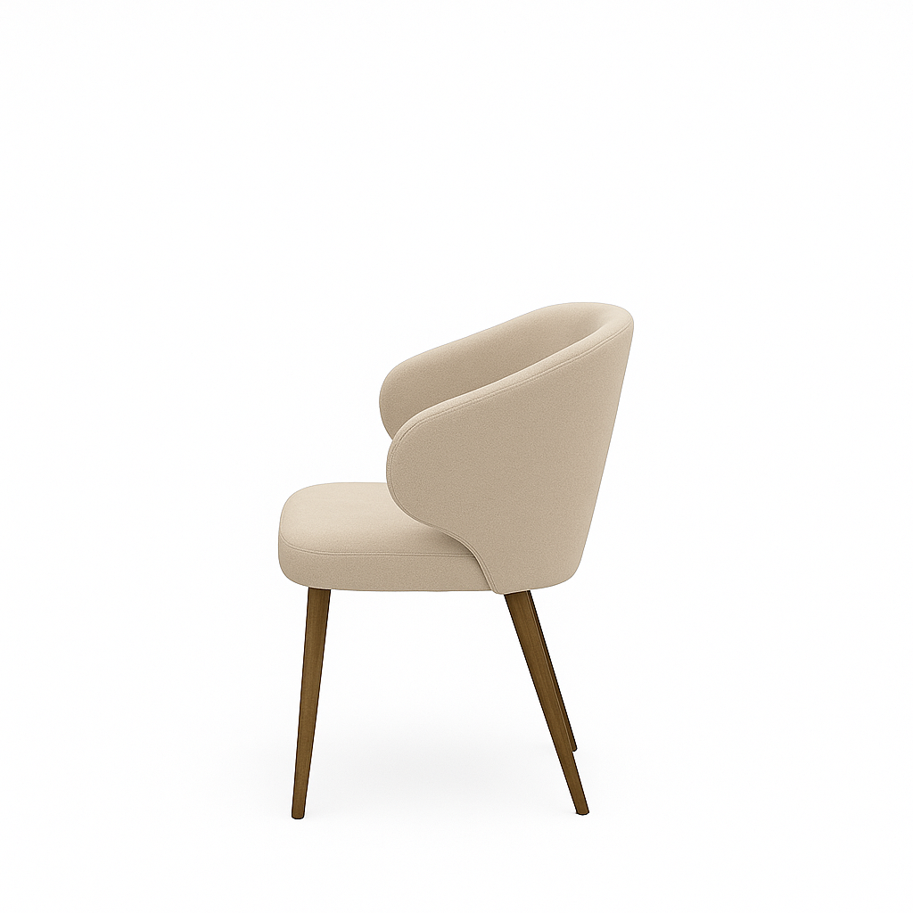 Scaun catifea BEJ | model CAPRICE