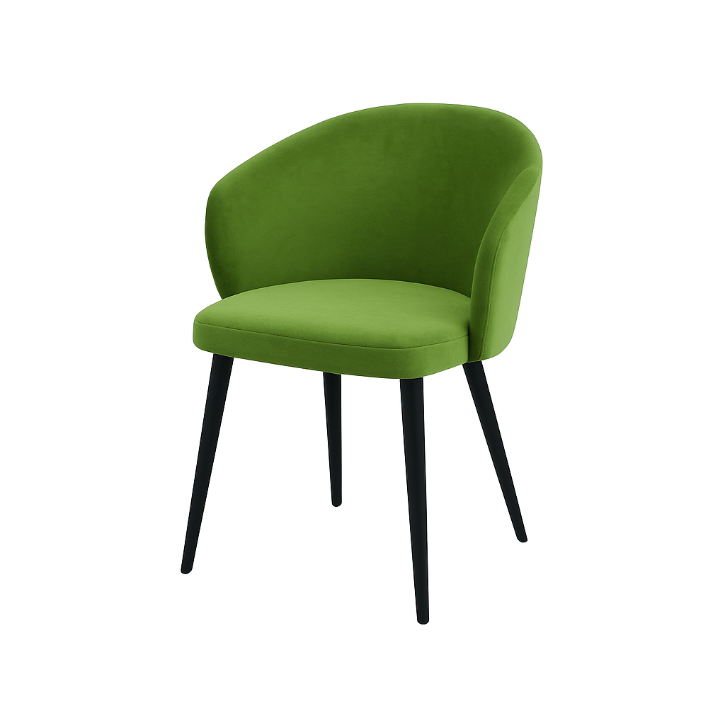 Scaun catifea GALBENA | model CAPRISO