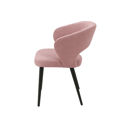 Scaun catifea GALBENA | model CASIUS