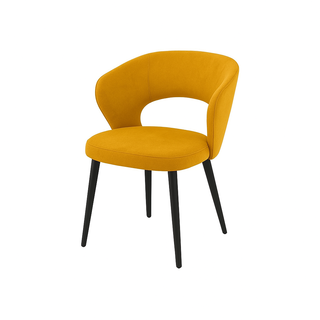 Scaun catifea ROZ | model CASIUS