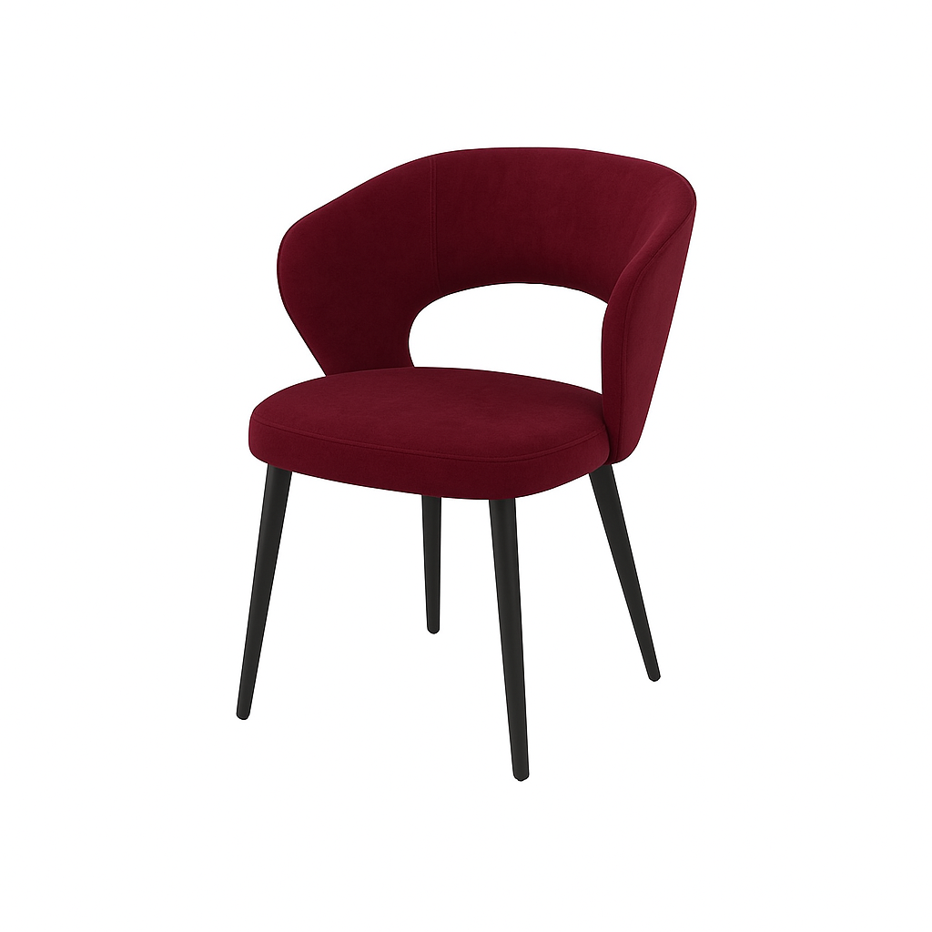 Scaun catifea VERDE | model CASIUS