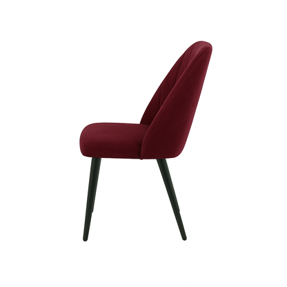 Scaun catifea GALBENA | model CREA