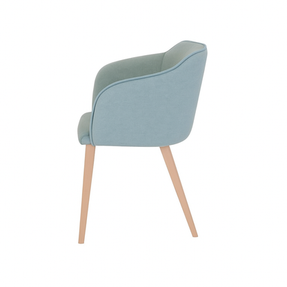 Scaun catifea TURCOAZ | model CROCO