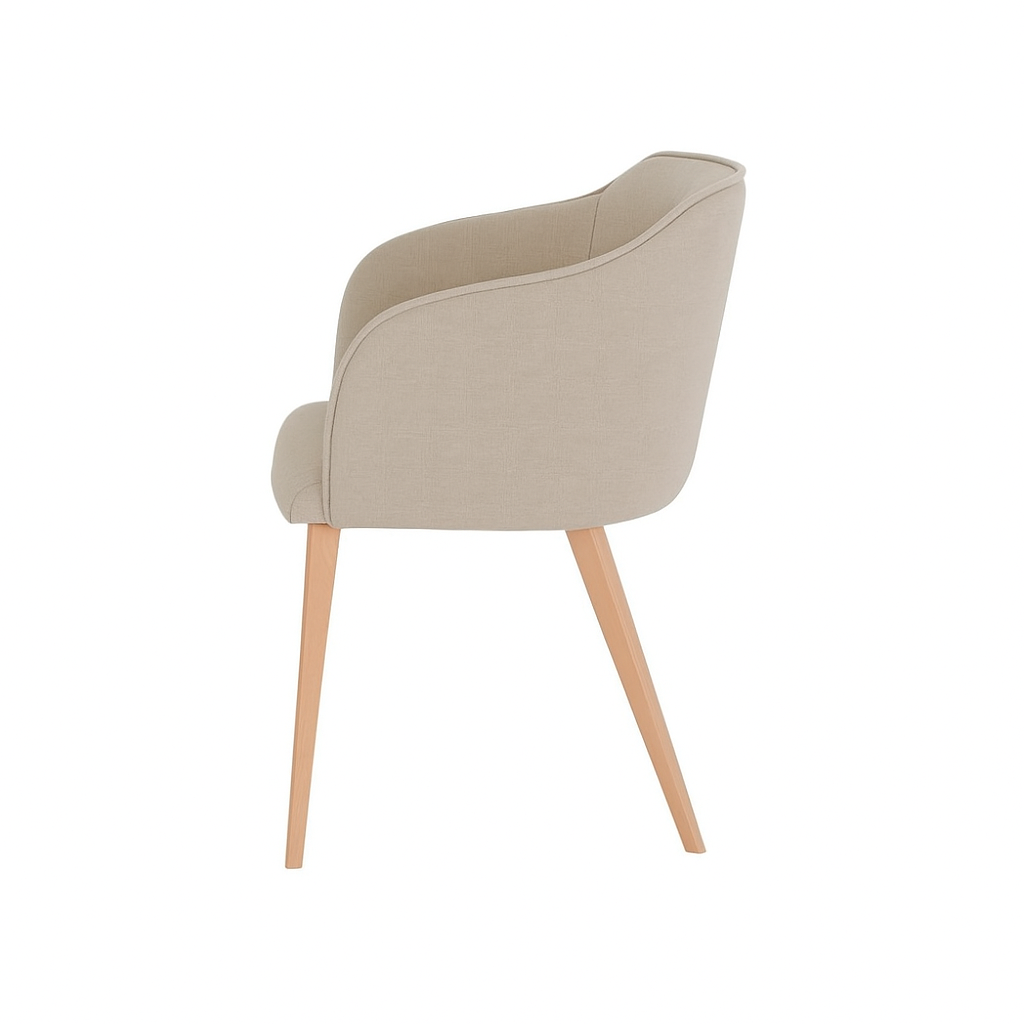 Scaun catifea ALBASTRA | model CROCO