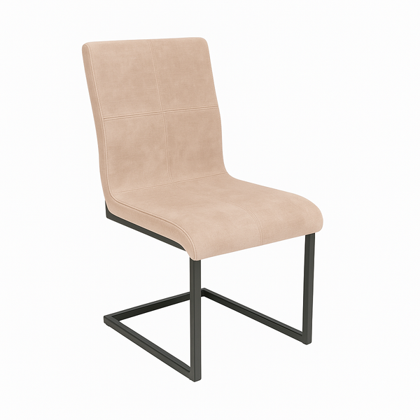 Scaun catifea BEJ | model INDU QUADRANT A