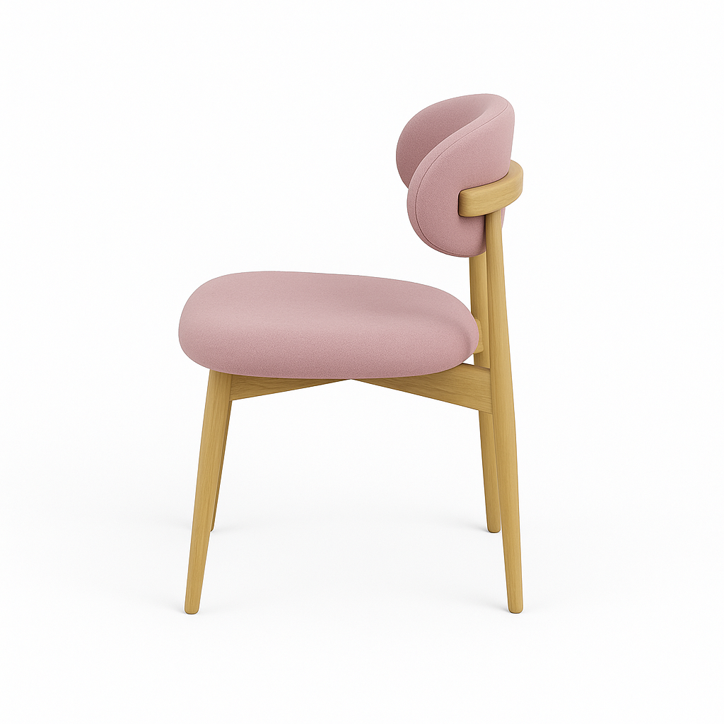 Scaun catifea ALBASTRA | model MELISSA