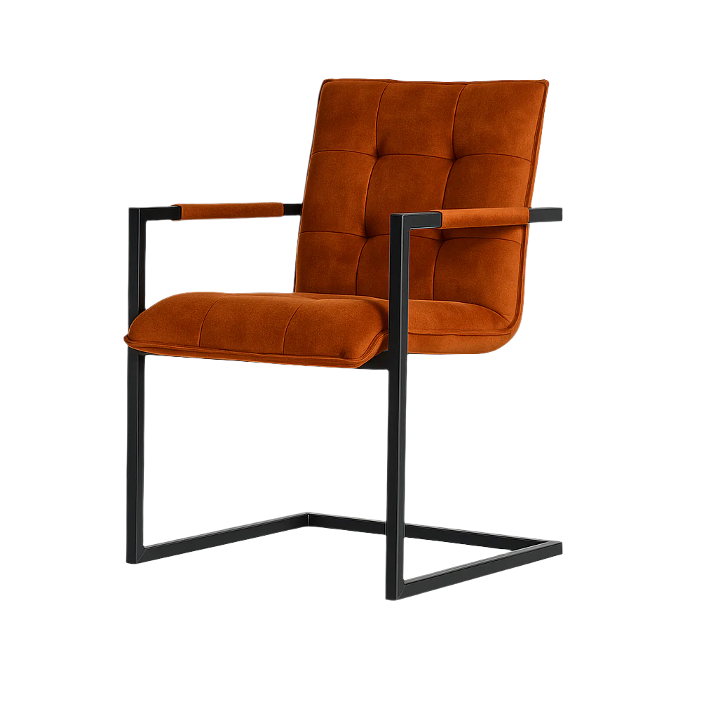 Scaun catifea GRI | model MOCANU