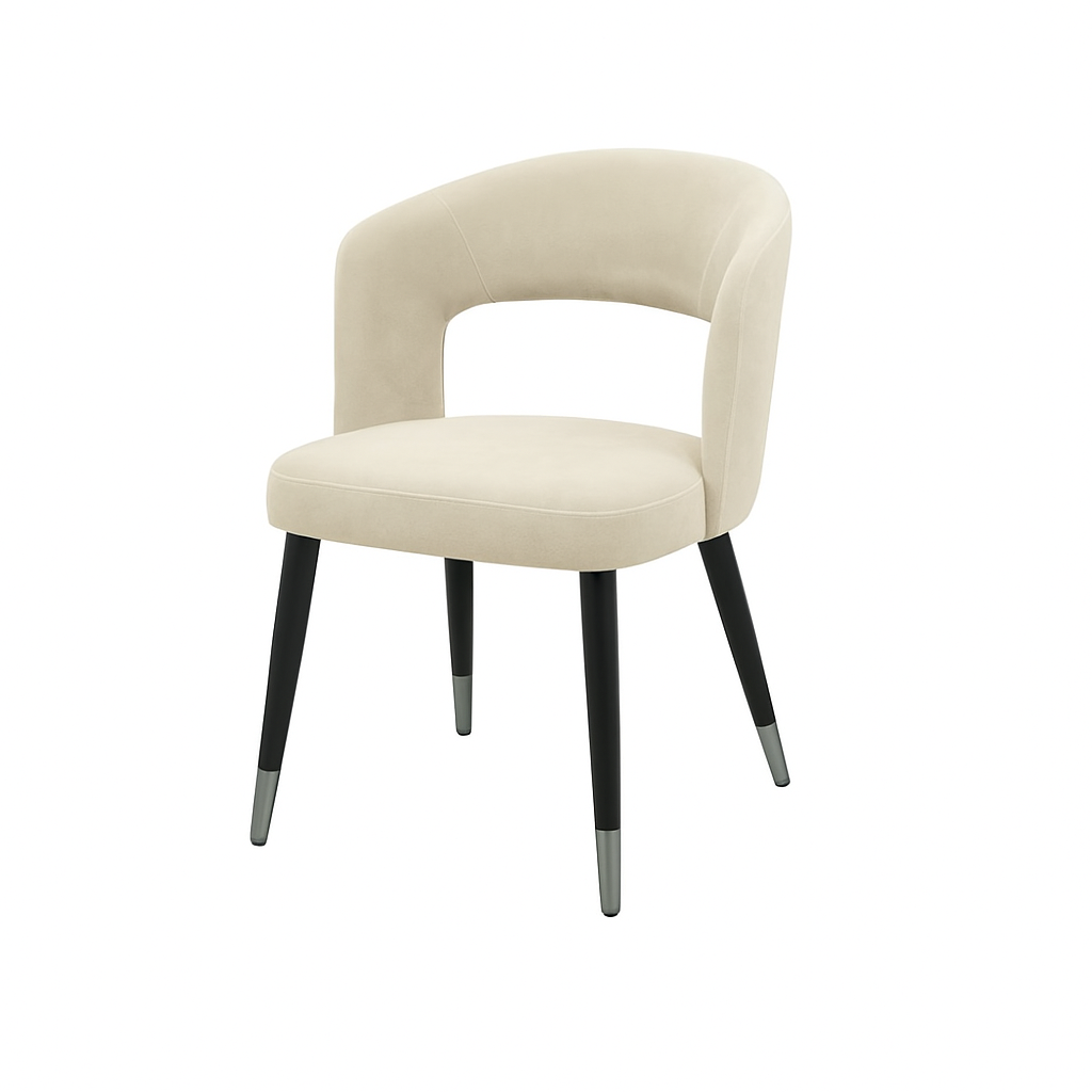 Scaun catifea ALBASTRA | model SANDY