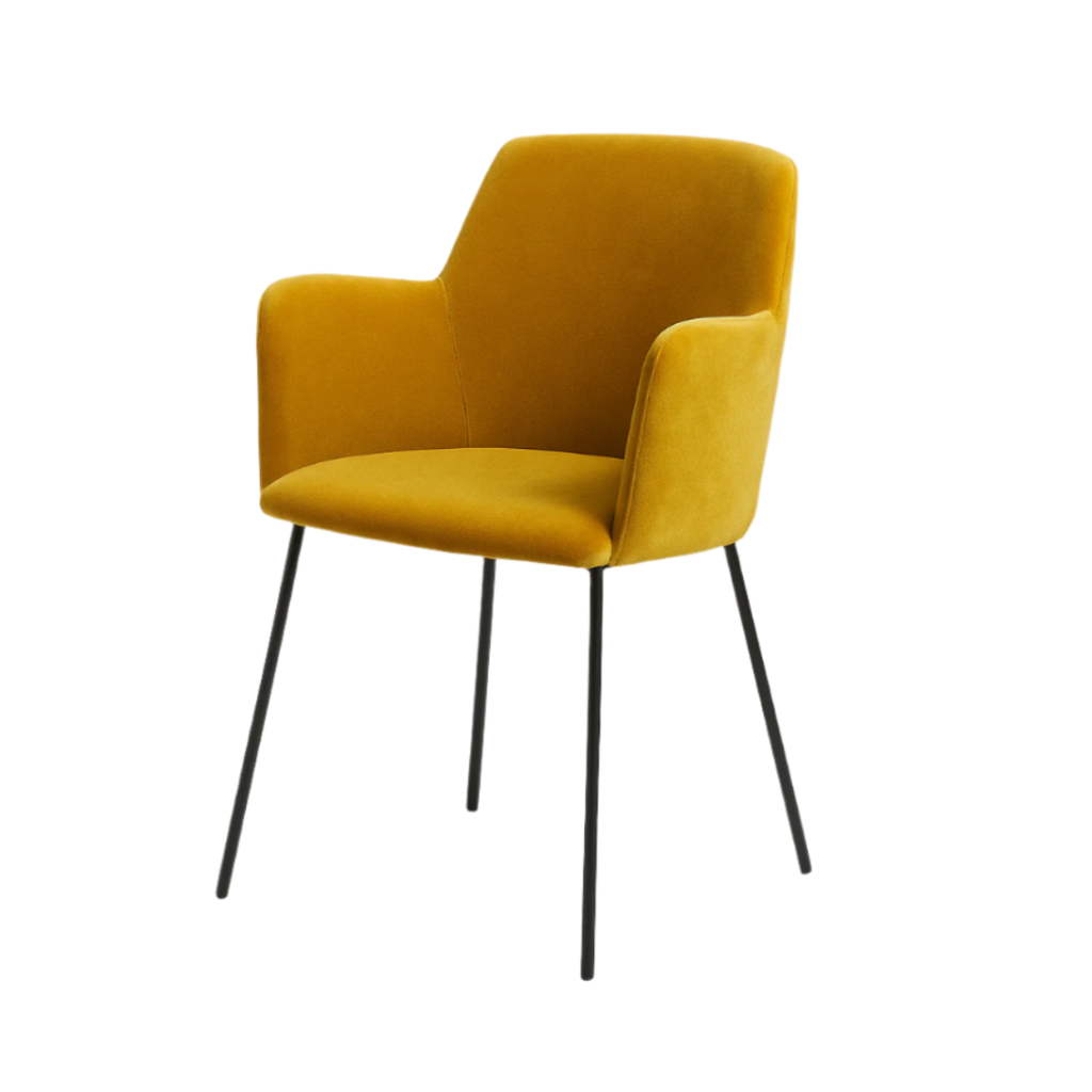 Scaun catifea ROZ | model SIGMA