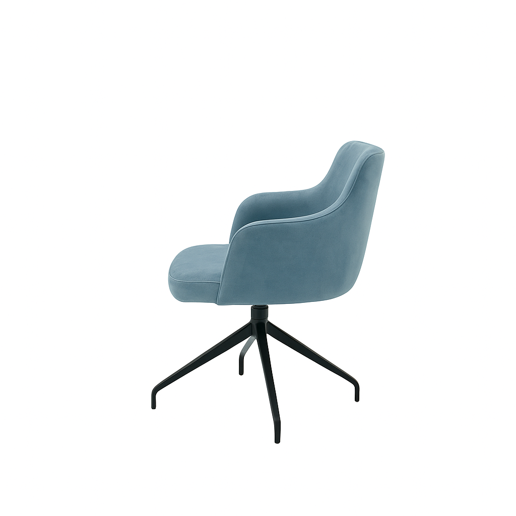 Scaun catifea VERDE | model SOHO