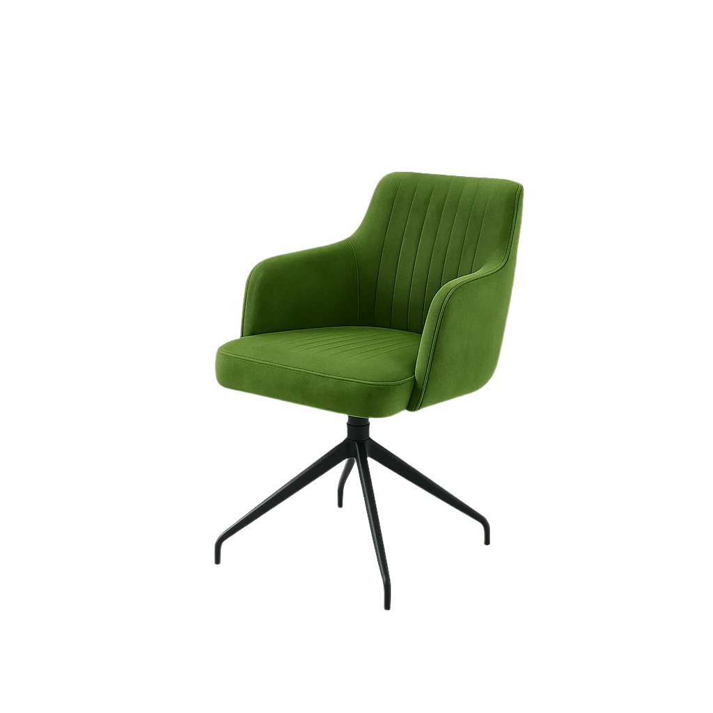 Scaun catifea ALBASTRA | model SOHO