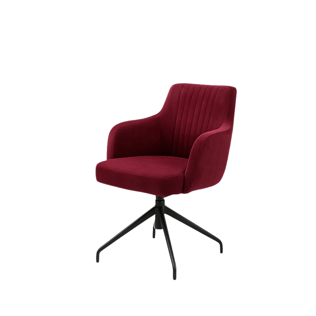Scaun catifea ALBASTRA | model SOHO