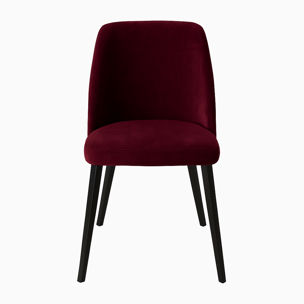 Scaun catifea ALBASTRA | model SOLO