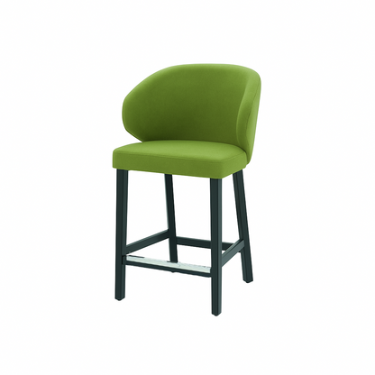 Scaun de bar catifea ROZ | model CAPRICE