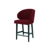 Scaun de bar catifea BEJ | model CAPRICE