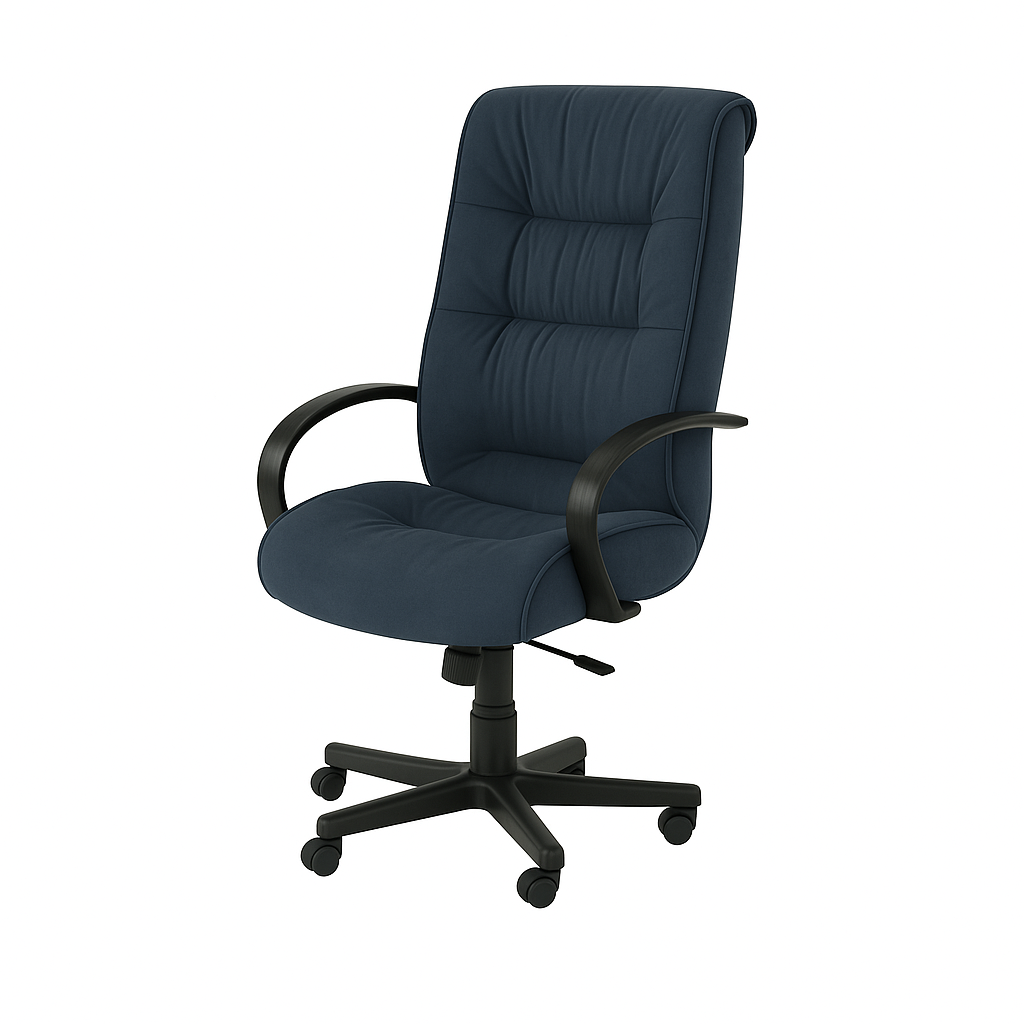 Scaun birou ergonomic catifea ALBASTRA | model BIG STAR P