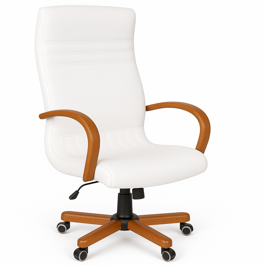 Scaun birou piele ALBASTRA | model GOLD P