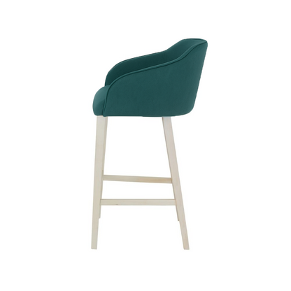 Scaun insula catifea BEJ | model CROCO