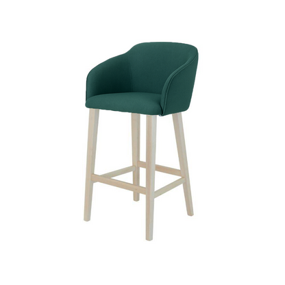 Scaun insula catifea VERDE | model CROCO