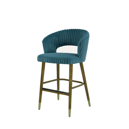 Scaun insula catifea VERDE | model THOMAS