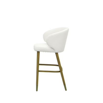 Scaun insula piele naturala VERDE | model CAPRICE