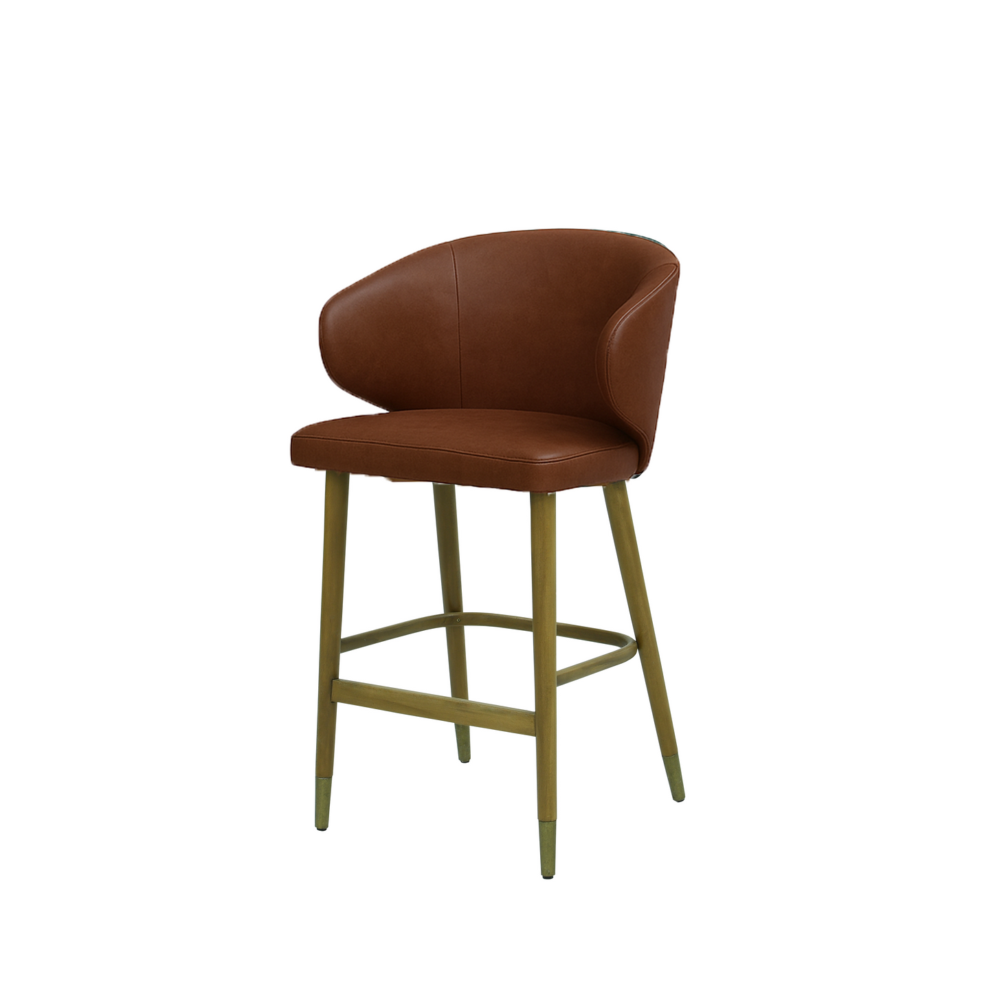 Scaun insula piele naturala BEJ | model CAPRICE