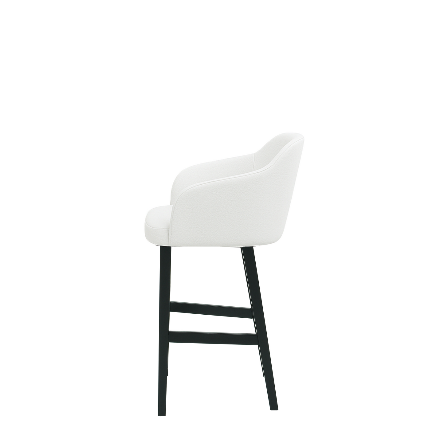 Scaun insula piele GALBENA | model CROCO