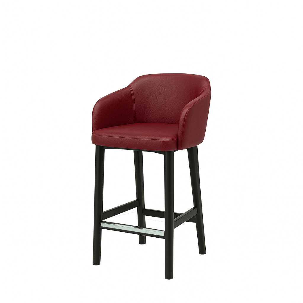 Scaun insula piele VERDE | model CROCO