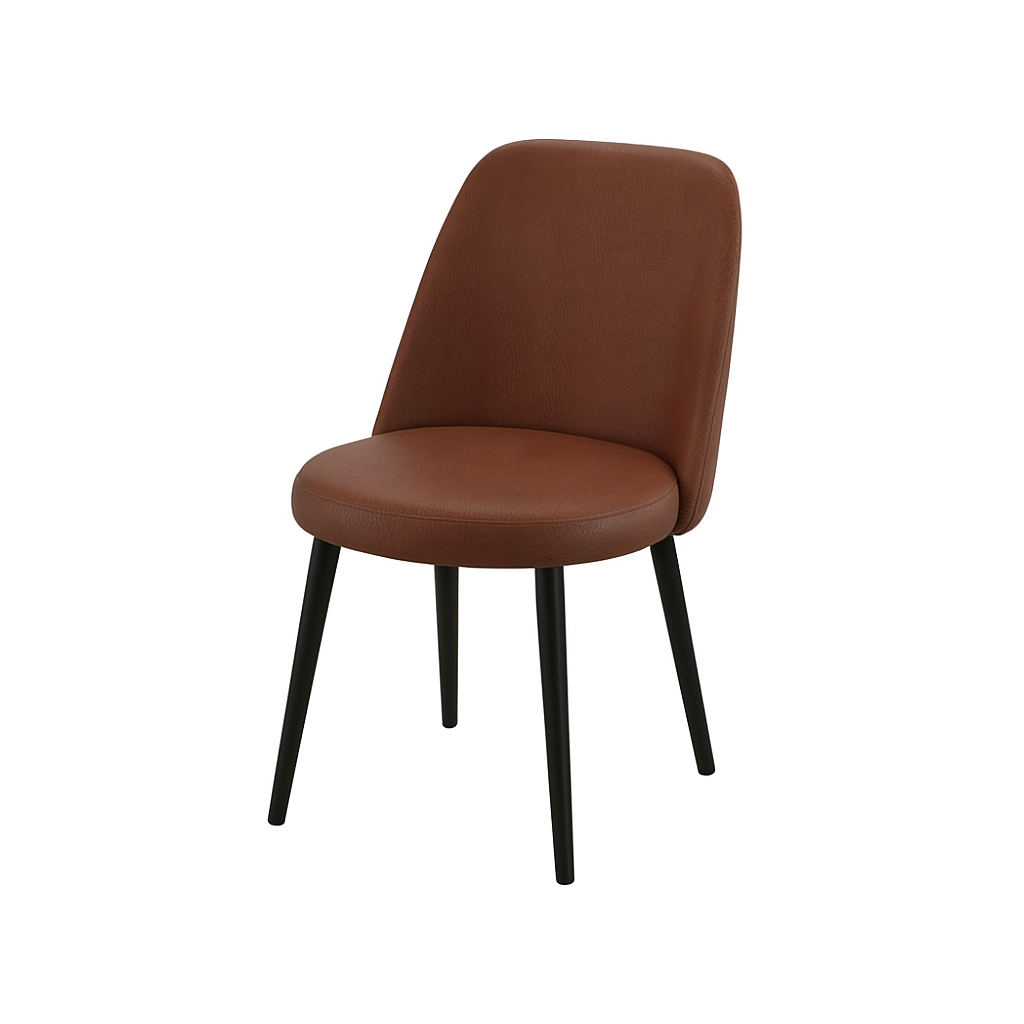 Scaun piele GALBENA | model ELA