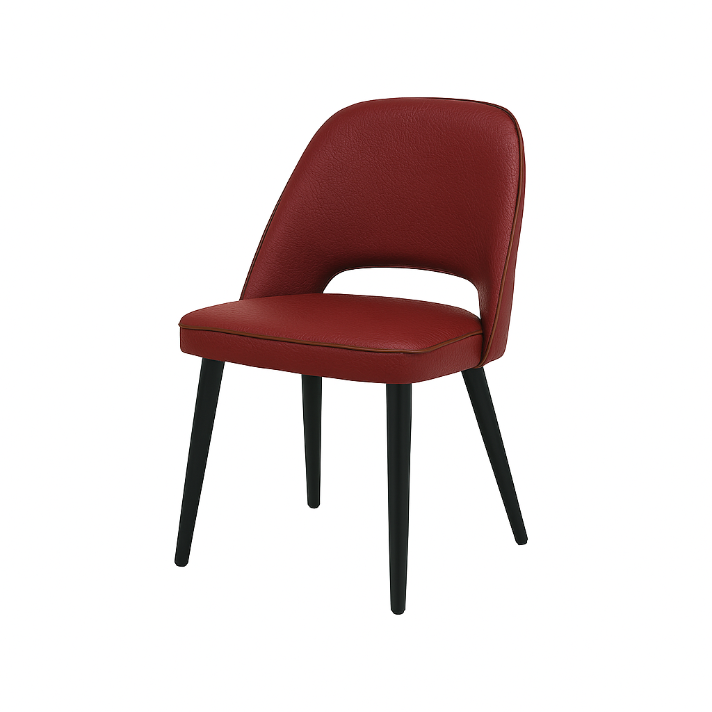 Scaun piele VERDE | model GABE