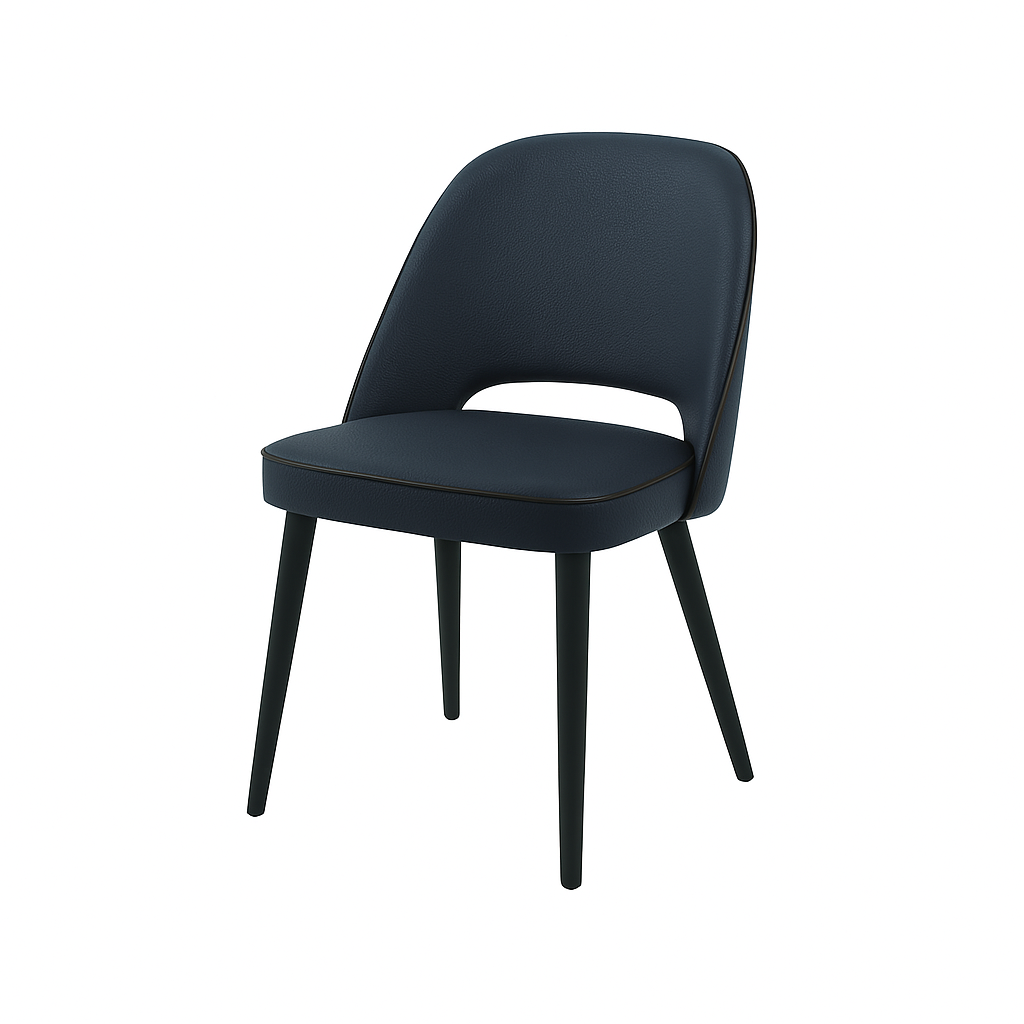 Scaun piele GALBENA | model GABE