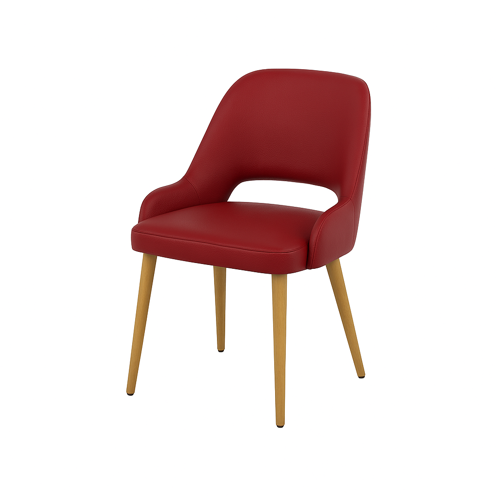 Scaun piele VERDE | model HUGO