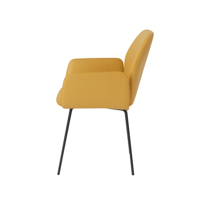 Scaun piele GALBENA | model PETRA