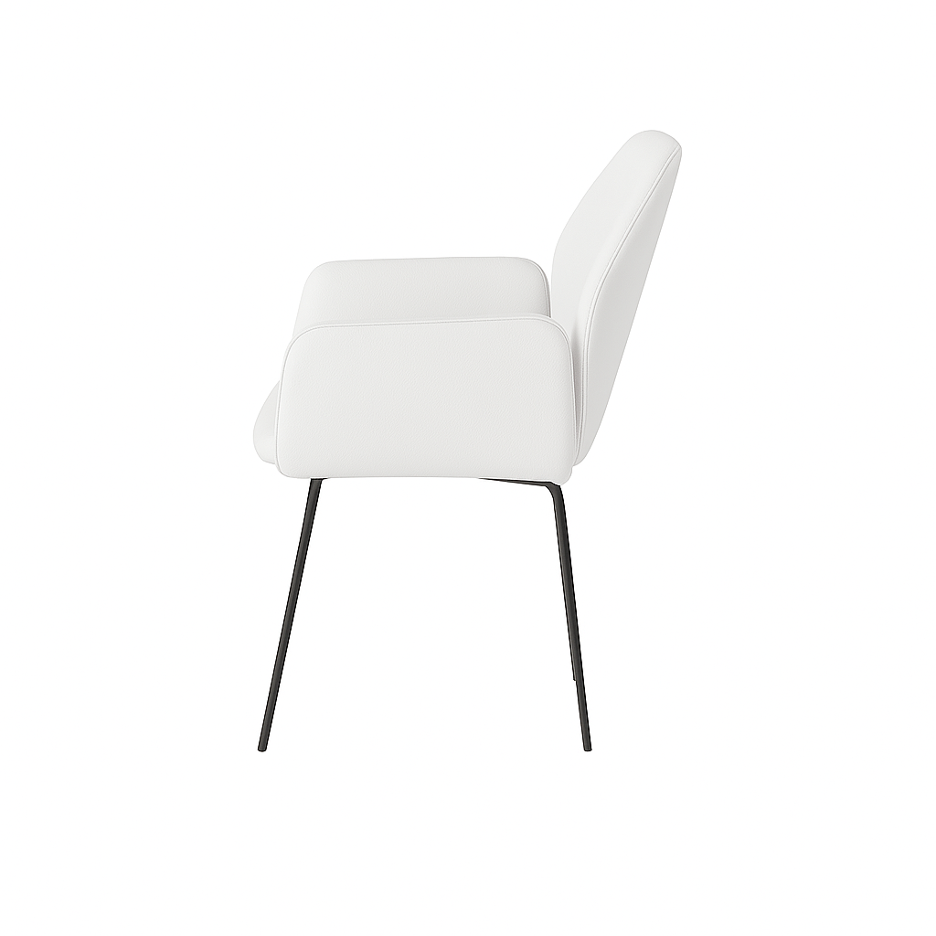 Scaun piele GALBENA | model PETRA