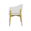 Scaun piele GALBENA | model ALMA