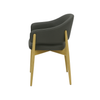 Scaun piele GALBENA | model ALMA