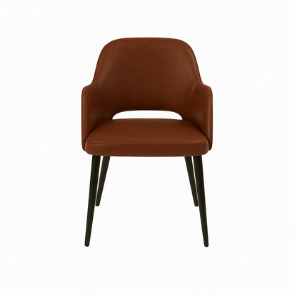 Scaun piele GALBENA | model APRIL