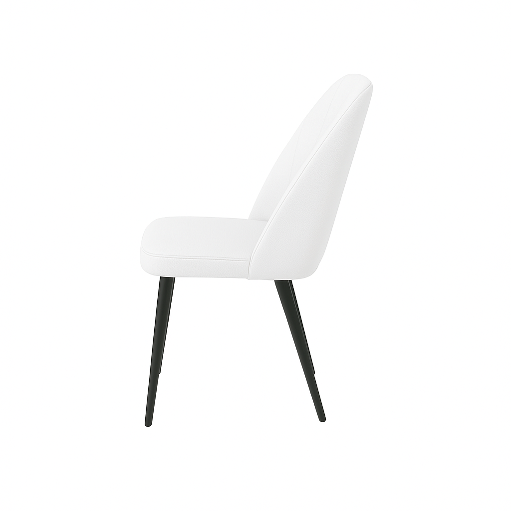 Scaun piele GALBENA | model CREA