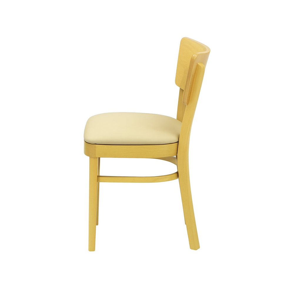 Scaun piele BEJ | model DESA