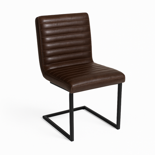 Scaun piele MARO INCHIS | model INDU WAVE SA