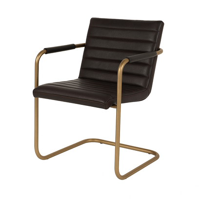 Scaun piele MARO INCHIS | model ROTON