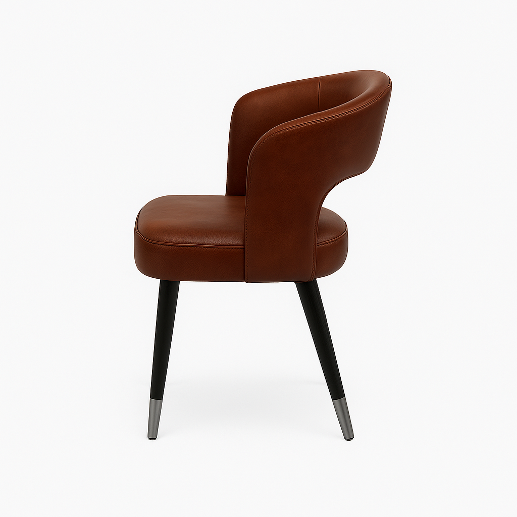 Scaun piele ALBASTRA | model SANDY