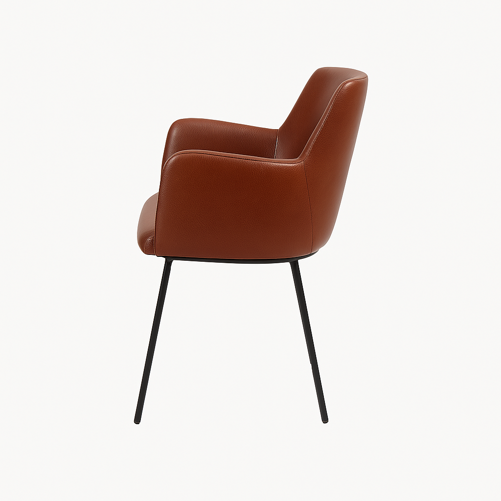 Scaun piele ALBA | model SIGMA